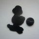 METALOWA EMALIOWANA PRZYPINKA PIN KACZKA KACZUSZKA W KAŁUŻY