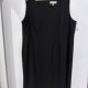 Kasper Czarna Sukienka Midi Plus Size 24W Welurowa 6XL / 52 / 24