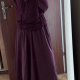 Jessica Howard Bordowa Sukienka Midi Plus Size 24W z Kołnierzem 6XL / 52 / 24