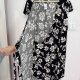 Lane Bryant sukienka kopertowa midi kwiaty 6XL / 52 / 24