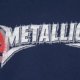 Vintage Metallica 2003 Granatowy T-shirt Giant Licensed M Uniseks