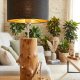 Lampa drewniana