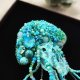 Ręcznie haftowana 3D broszka Meduza, Unikatowy prezent dla kobiety