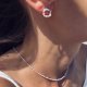 KOLCZYKI PEARL PINK