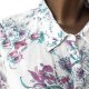 Biała Bluzka Koszula Letnia Premium 5XL Len Bawełna