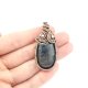 Wisiorek z agatem wire wrapping