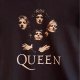Queen Vintage t-shirt czarny Freddie Mercury Bohemian Rhapsody rock band tee unisex
