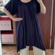 BloomChic Granatowa Tunika Asymetryczna Plus Size 30 9XL / 58 / 30