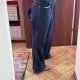 Ava & Viv Granatowe Jeansy High Rise Flare Plus Size 7XL / 54 / 26
