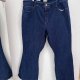 Ava & Viv Granatowe Jeansy High Rise Flare Plus Size 7XL / 54 / 26
