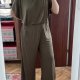 Suzanne Betro Oliwkowy Kombinezon Plus Size 5XL / 50 / 22
