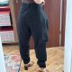 K.Jordan Czarne Spodnie Plus Size