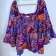 Terra & Sky Bluzka boho hiszpanka 6XL / 52 / 24