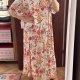 Woman Within Kolorowa Sukienka w Kwiaty Plus Size  9XL / 58 / 30