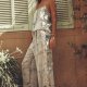 ZARA - SPODNIE Z NADRUKIEM I CEKINAMI - XS