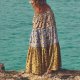 ZARA - SPÓDNICA MAXI W KWIATY - BOHO - XS