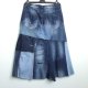 nowa długa patchworkowa spódnica jeans 44
