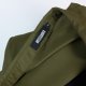 Missguided szyfonowa dłuższa asymetryczna tunika khaki / 8- S