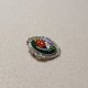 Ręcznie haftowana broszka  DLA KLEMENTYNY