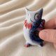 Vintage komplet do nalewek "Ryba" z 6 kieliszkami – porcelana Polonne, lata 60./70.