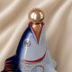 Vintage komplet do nalewek "Ryba" z 6 kieliszkami – porcelana Polonne, lata 60./70.