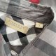 Burberry dopasowana koszula damska podwijany rękaw slim fit Check cotton shirt – rozmiar S