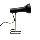 Lampa z klipsem VEB Narva 3140 lata 70. space age retro vintage NRD