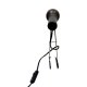 Lampa z klipsem VEB Narva 3140 lata 70. space age retro vintage NRD