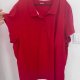 Basic Editions Czerwona Polo Plus Size 6XL / 52 / 24