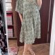 Lane Bryant sukienka boho z falbaniastymi rękawami 26/28 7XL / 54 / 26