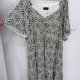 Lane Bryant sukienka boho z falbaniastymi rękawami 26/28 7XL / 54 / 26
