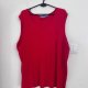 Liz&Me bawełniana bluzka ażurowa fuksja róż Plus Size 8XL / 56 / 28