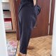Lands' End Spodnie Granatowe Plus Size 28W 7XL / 54 / 26