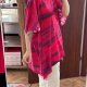 Catherines Bluzka Różowa Oversize z Cyrkoniami 9XL / 58 / 30