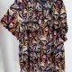 Roaman's Bluzka 28W Wiskoza Motyle Kolorowa Plus Size 8XL / 56 / 28
