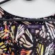 Roaman's Bluzka 28W Wiskoza Motyle Kolorowa Plus Size 8XL / 56 / 28