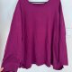 Woman Within Bordowa Bluzka Longsleeve Plus Size 9XL / 58 / 30