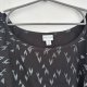 Ava & Viv Czarna Bluzka w Wzór Plus Size 4X 4XL / 48 / 20