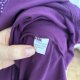 Fioletowa Bluzka z Dżetami Plus Size 4XL / 48 / 20