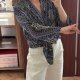 Chico's Travelers Collection Narzutka w Print Plus Size 4 4XL / 48 / 20