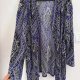 Chico's Travelers Collection Narzutka w Print Plus Size 4 4XL / 48 / 20