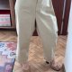 Lands' End The Fitters Spodnie Beżowe Plus Size 7XL / 54 / 26