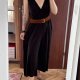 Torrid Czarny Kombinezon Plus Size 4 maxi 4XL / 48 / 20