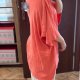 Koralowa bluzka z koralikami Liz & Me Plus Size oversize tunika 9XL / 58 / 30