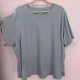 Miętowa bluzka SKY 4X (28W-30W) oversize basic V-neck Plus Size 8XL / 56 / 28