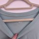 Miętowa bluzka SKY 4X (28W-30W) oversize basic V-neck Plus Size 8XL / 56 / 28