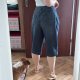 ANA Jeans rybaczki jeansowe Plus Size ciemny denim elastyczne 4XL / 48 / 20