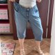 Lee Riders rybaczki jeansowe damskie Plus Size, klasyczny denim, USA