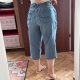 Lee Riders rybaczki jeansowe damskie Plus Size, klasyczny denim, USA