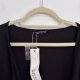 BloomChic bluzka 8XL 60 czarna złote rękawy kopertowa nowa z metką Plus Size 9XL / 58 / 30